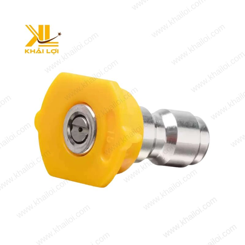 Bộ Béc Rửa Xe 5 Màu trong trạm rửa xe, vệ sinh nhanh.