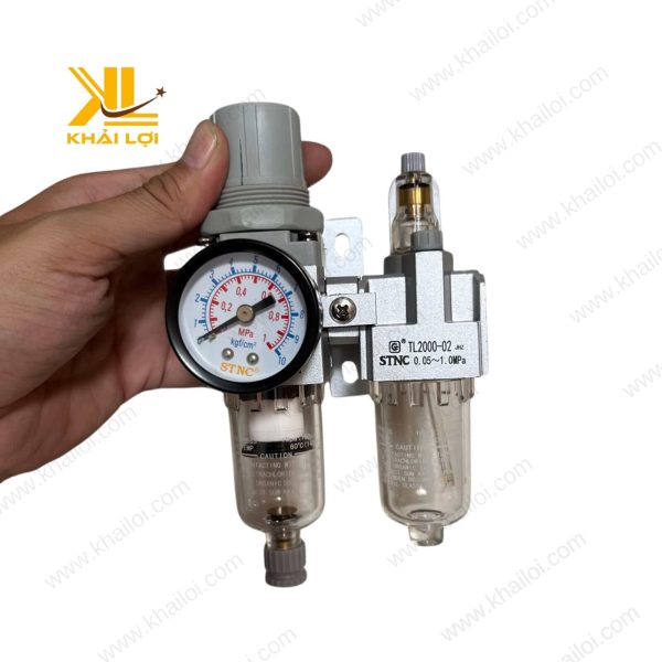 Bộ lọc đôi STNC TC dễ lắp đặt.