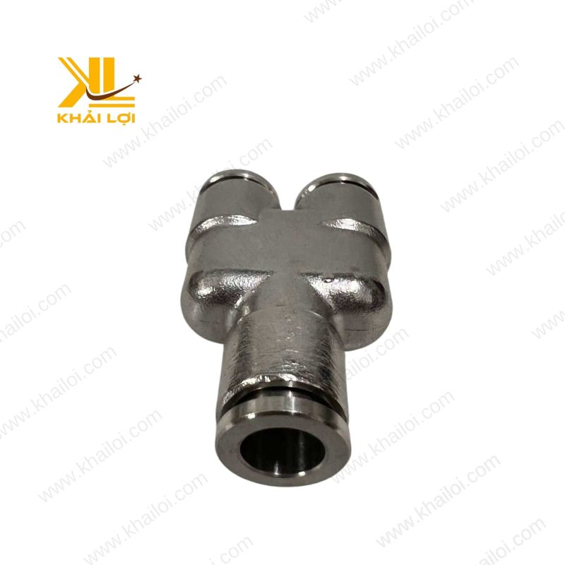 Chữ Y Nối Ống Khí Nén INOX IPY chống ăn mòn.