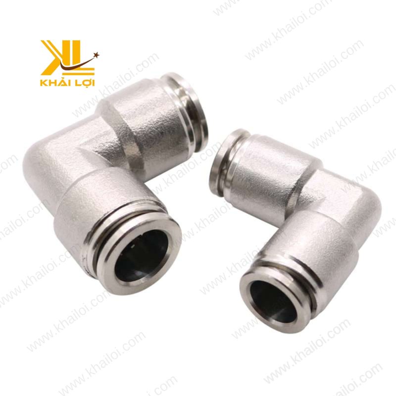 Co Nối 2 Đầu Ống Khí Nén INOX IPV ứng dụng công nghiệp.