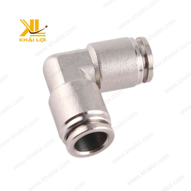 Co Nối 2 Đầu Ống Khí Nén INOX IPV kết nối nhanh.