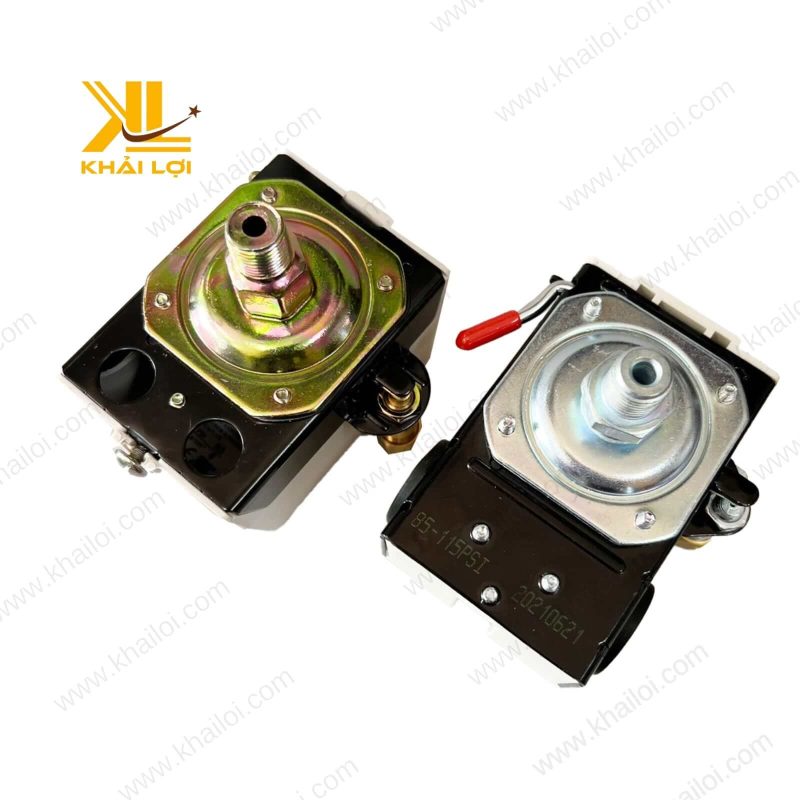 Công Tắc Áp Suất Máy Khí Nén nhỏ gọn bền bỉ.