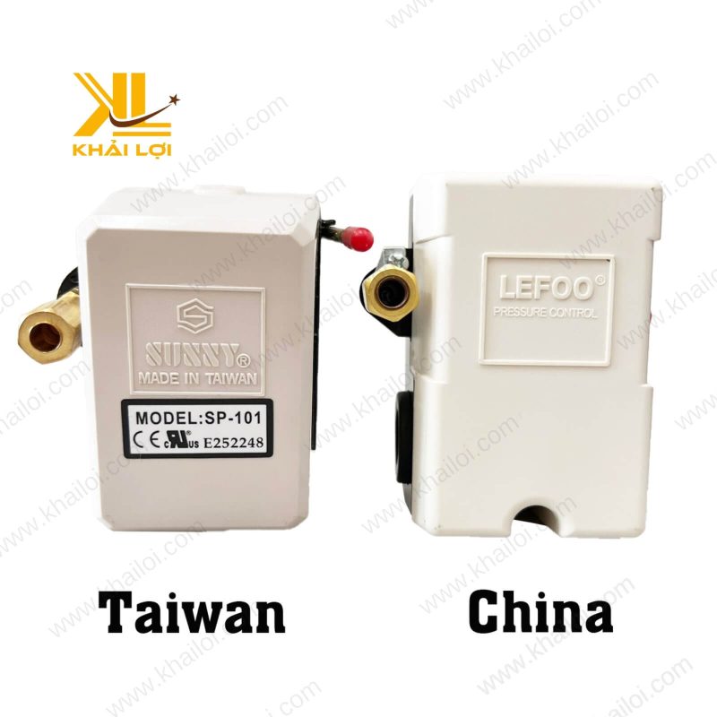 Công Tắc Áp Suất Máy Khí Nén từ Khải Lợi.