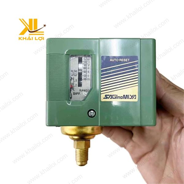 Công Tắc Áp Suất Saginomiya cho phòng cháy, an toàn.