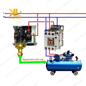 Công Tắc Áp Suất C130X cho khí nén, áp suất 30 kg/cm².