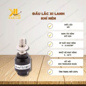 Thông số kỹ thuật Đầu Lắc Xi Lanh Khí Nén của Vật Tư Công Nghiệp Khải Lợi.