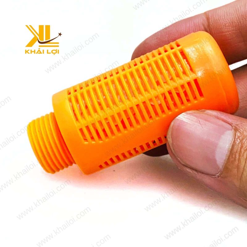 Giảm Thanh Khí Nén Nhựa trong công nghiệp, lọc bụi.