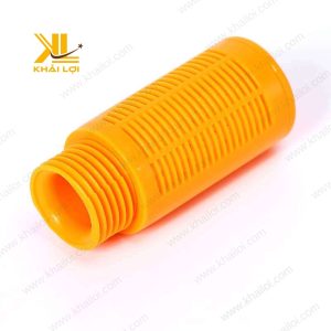 Giảm Thanh Khí Nén Nhựa Cam PSL, giảm tiếng ồn hiệu quả.