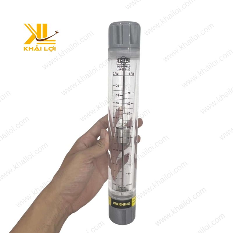 Lưu Lượng Kế Nước Dạng Ống LZM thiết kế hiện đại.