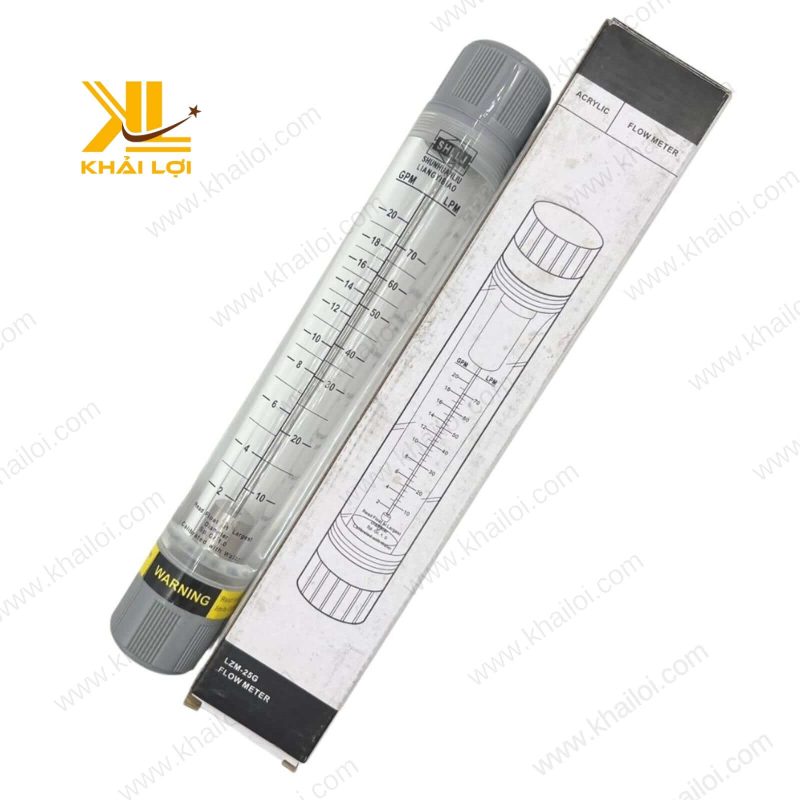 Lưu Lượng Kế Nước Dạng Ống LZM đo chính xác.