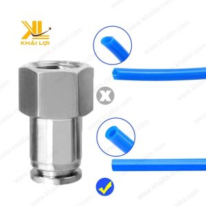 Nối Khí Nén Ren Trong INOX IPCF của Khải Lợi, kết nối bền bỉ.
