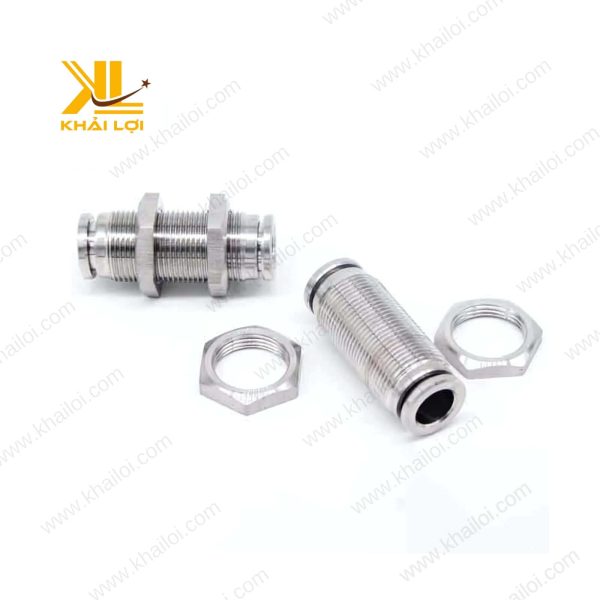 Nối 2 Đầu Ống Khí Siết Thành INOX IPM thiết kế hiện đại.
