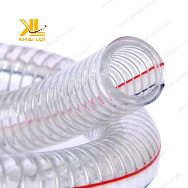 Ống Nhựa Lõi Thép ARAZ trắng trong linh hoạt.
