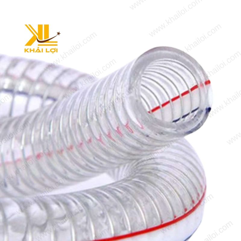 Ống Nhựa Lõi Thép ARAZ trắng trong linh hoạt.