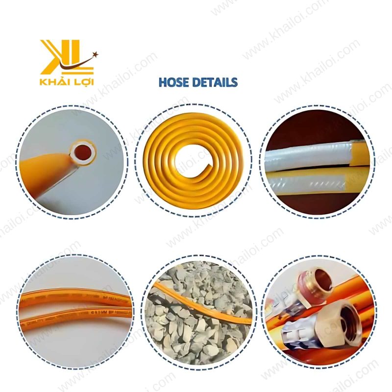 Ống Rửa Xe cho xịt rửa xe, chịu áp suất cao.