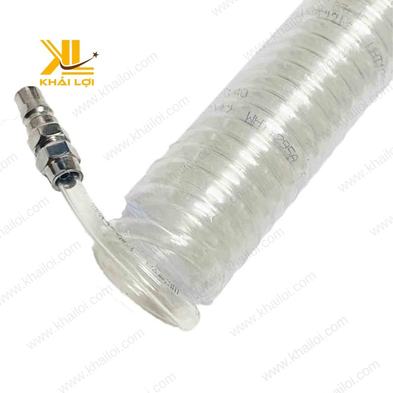 Ứng dụng ống xoắn KAILY PU công nghiệp.
