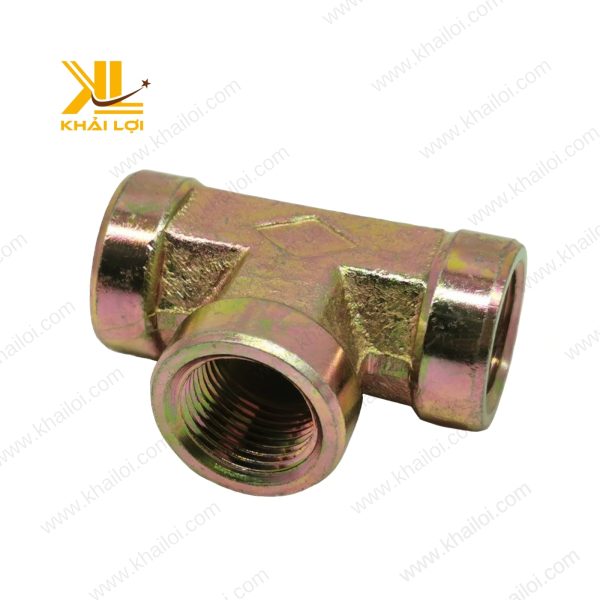 Tê Ren Trong Sắt Thuỷ Lực dễ lắp đặt.
