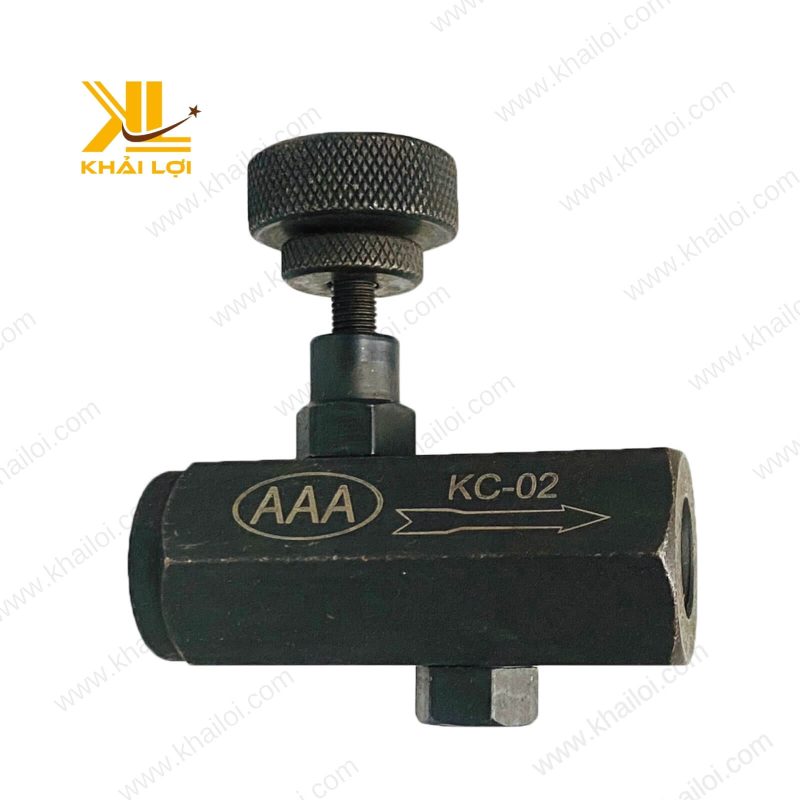 Tiết Lưu Dầu Thuỷ Lực KC kết nối chắc chắn.