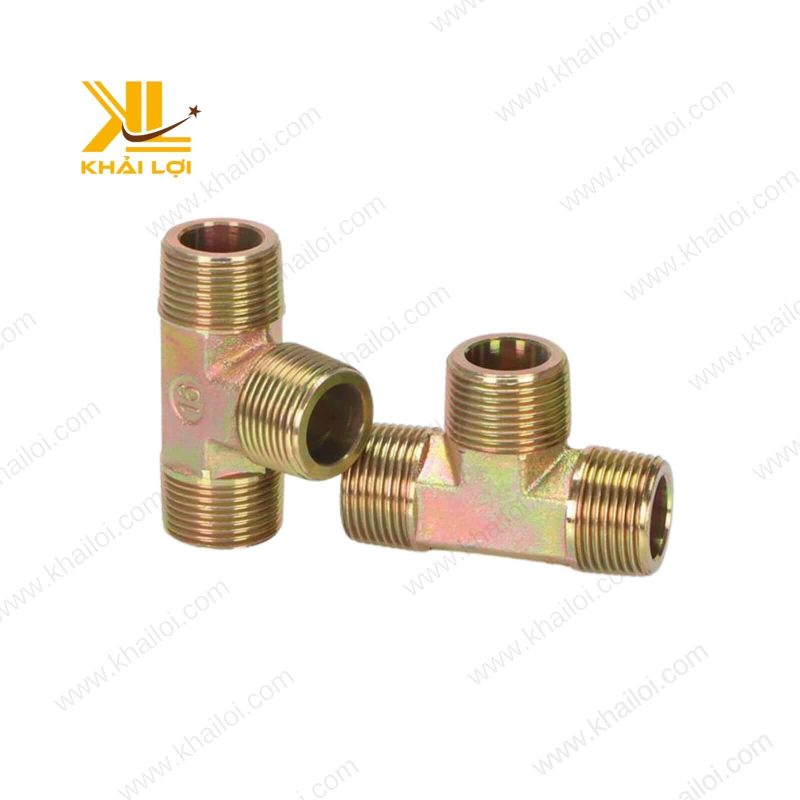 Tê Ren Ngoài Sắt Thủy Lực chất liệu bền bỉ.