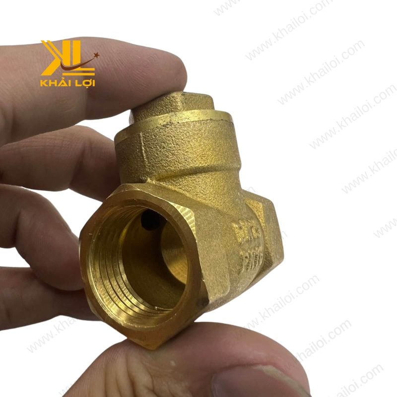 Van 1 Chiều Lá Thau trong xử lý nước thải, độ bền cao.