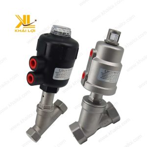 Van Xiên Điều Khiển Khí Nén Đầu Nhựa ZF từ Khải Lợi.