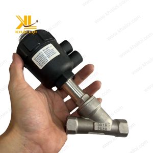 Van Xiên Điều Khiển Khí Nén Đầu Nhựa ZF dễ lắp đặt.