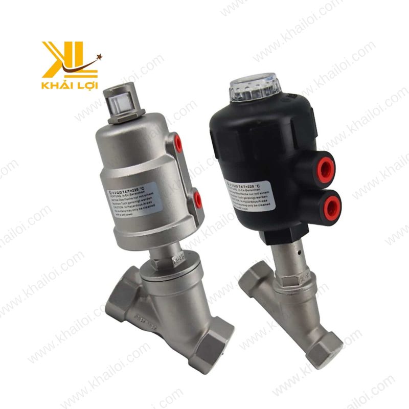 Van Xiên Điều Khiển Khí Nén Đầu Nhựa ZF thiết kế hiện đại.