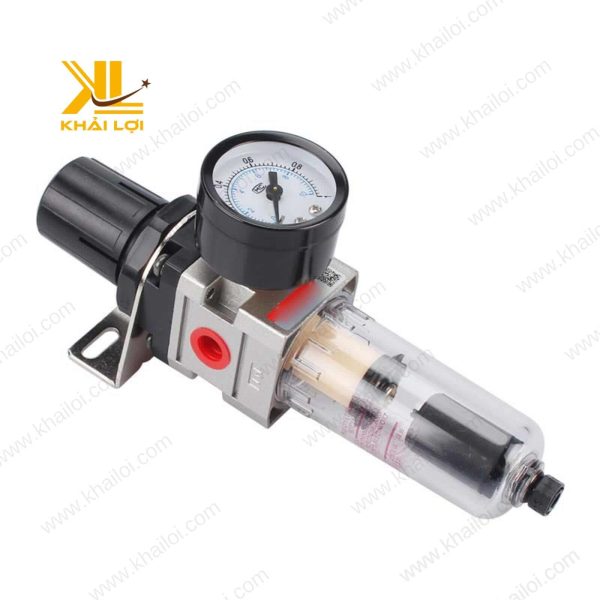 Van Điều Áp Tách Nước Khí Nén AW dễ lắp đặt.