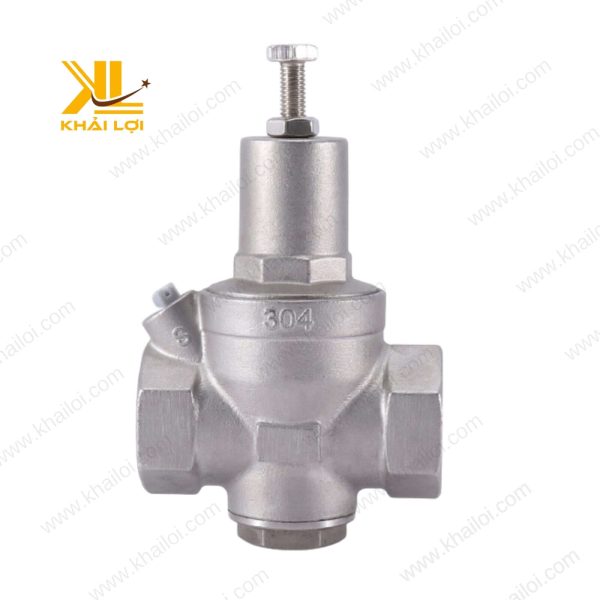 Van giảm áp nước inox DN15, thiết kế bền bỉ.