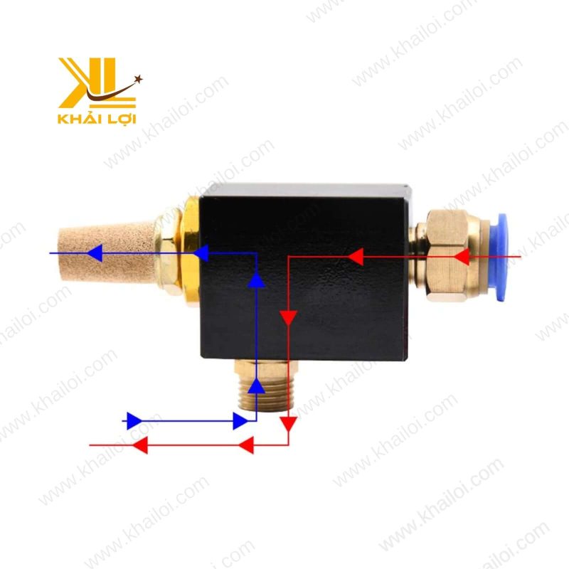 Van Xả Nhanh Khí Nén QE xả khí hiệu quả.