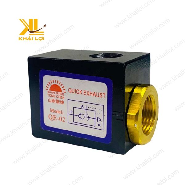 Van Xả Nhanh Khí Nén QE thiết kế hiện đại.