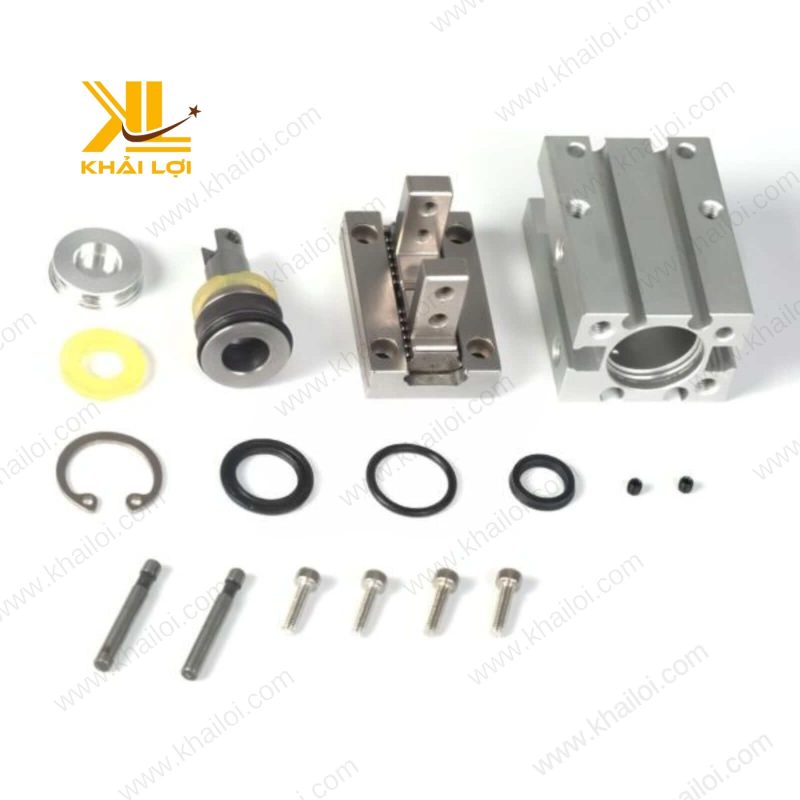 Xi Lanh Khí Nén Tay Kẹp STNC MHZ2 dễ lắp đặt.