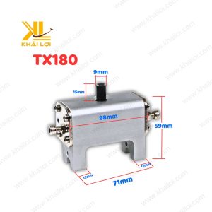 Xi lanh xoay tay TX90 TX180 độ bền cao.
