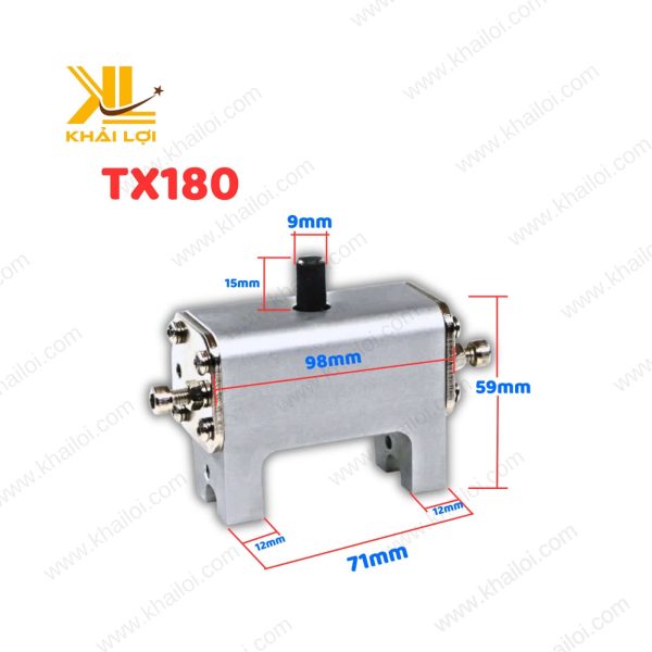 Xi lanh xoay tay TX90 TX180 độ bền cao.