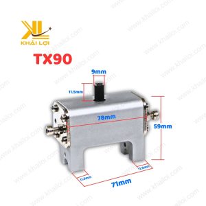 Xi lanh xoay tay TX90 độ bền cao.