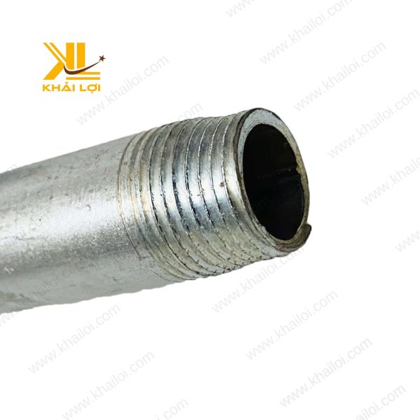 Xi Phong Sắt 2 Đầu Ren Ngoài dễ lắp đặt.