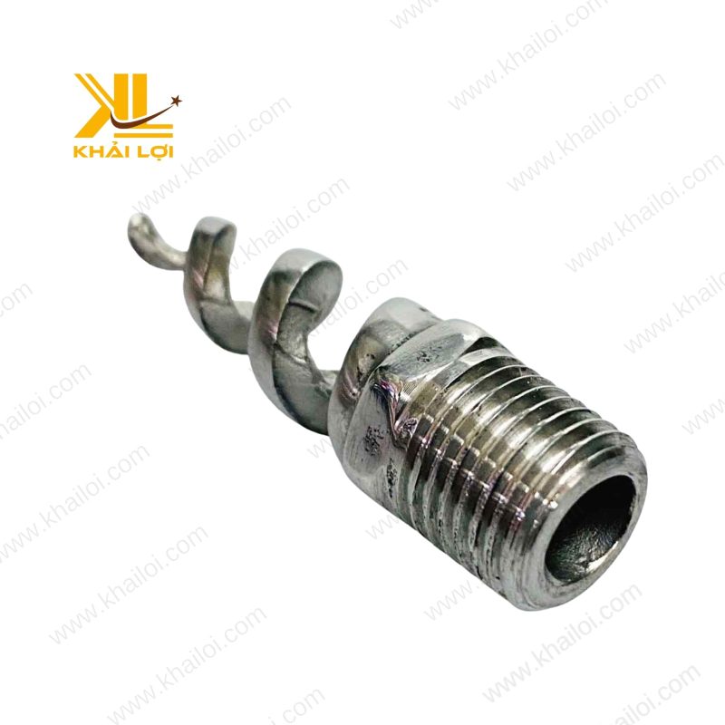 Béc INOX Xoắn với thiết kế xoắn ốc tinh xảo.