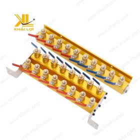 Thiết kế nhôm chống gỉ của bộ chia nước khuôn nước.
