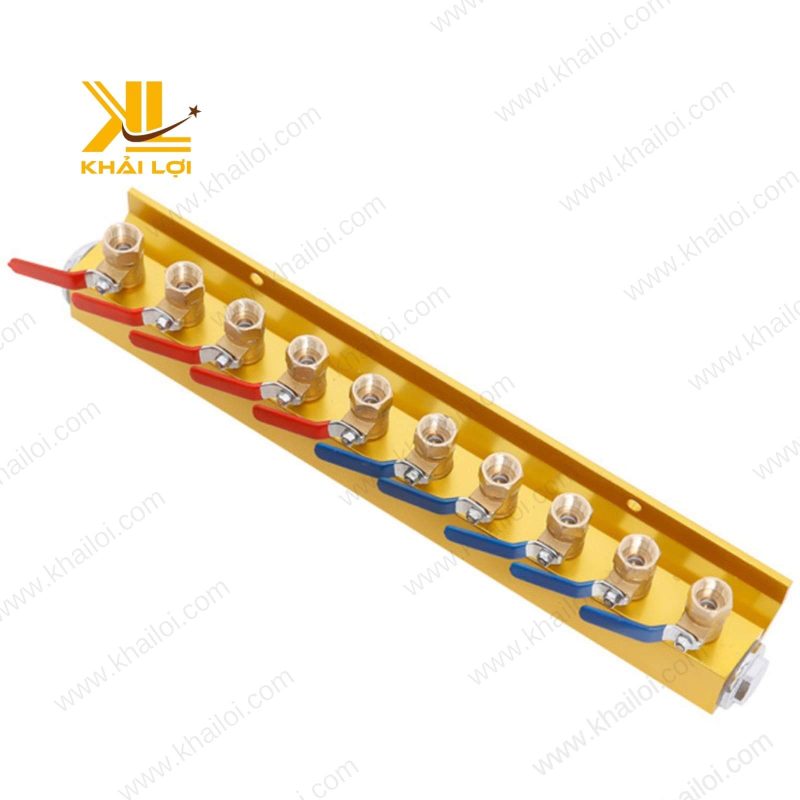 Ứng dụng làm mát khuôn của bộ chia nước khuôn nước.