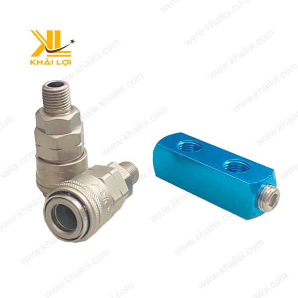 Chia Ngang Đầu Khớp Nối Nhanh JOBONY làm từ thép.