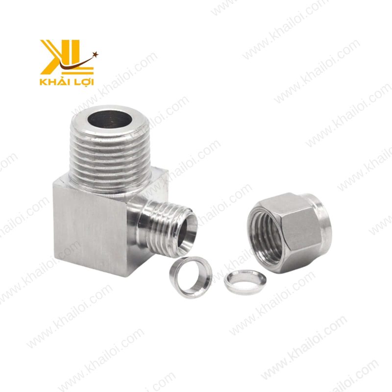 Co Ren Ngoài Siết Hạt Bắp Inox IHBL áp suất 100 bar.