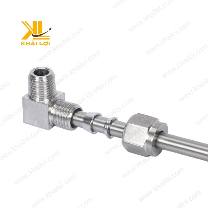 Hình ảnh Co Ren Ngoài Siết Hạt Bắp Inox IHBL kích thước Φ10mm.