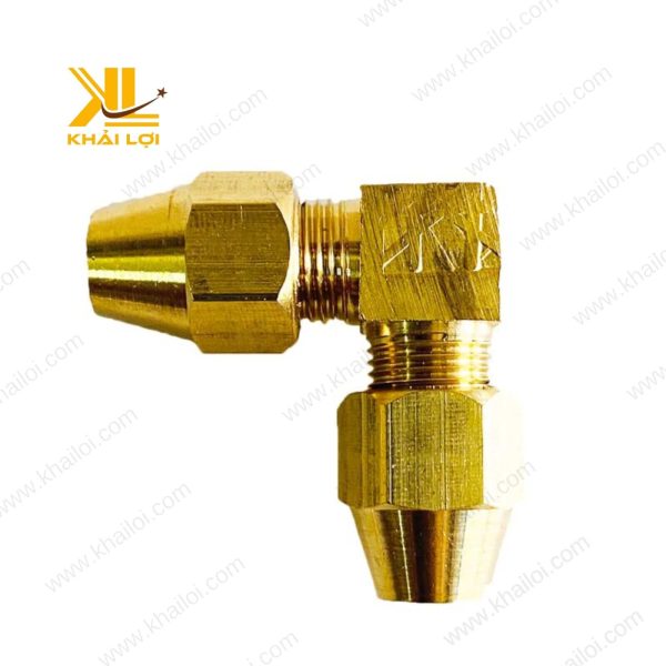 Cong hai đầu lã ống đồng chịu nhiệt 180°C.
