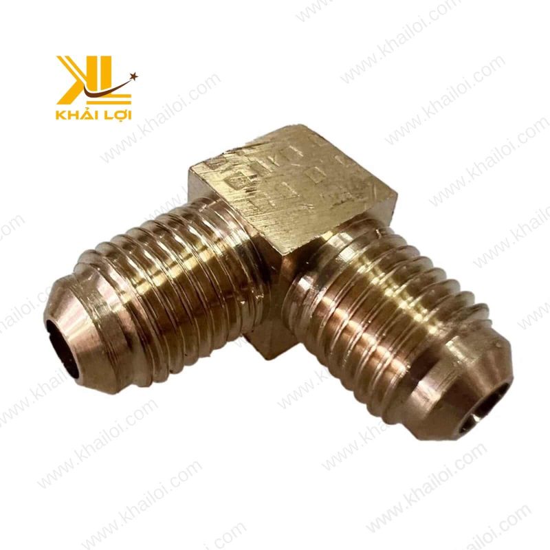 Cong hai đầu lã ống đồng chất lượng cao.
