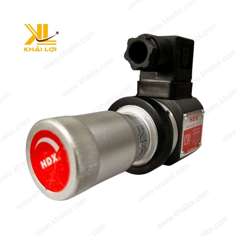 Hình ảnh Công Tắc Áp Suất Thuỷ Lực HDX ren 1/4″.