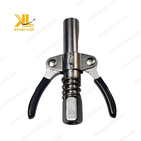 Đầu bơm mỡ 2 tay kẹp mạnh mẽ.