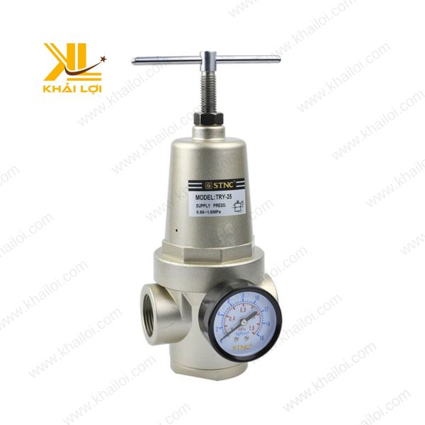 Hình ảnh bộ điều áp STNC TRY với van an toàn.