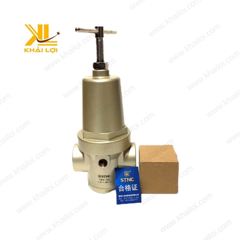 Bộ điều áp STNC TRY trong hệ thống tự động hóa.
