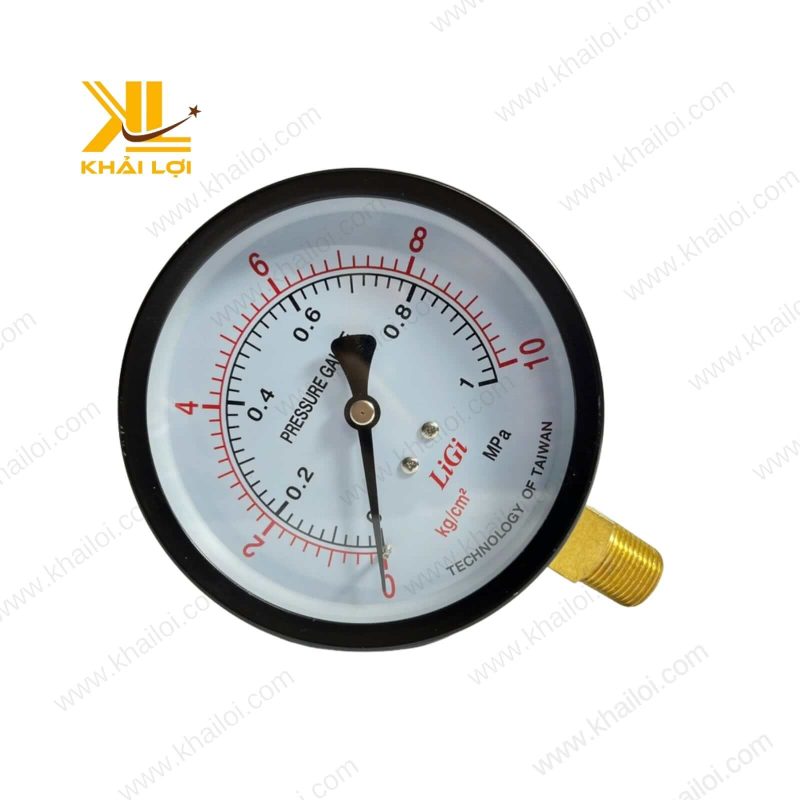 Đồng hồ Ligi chân đứng thép bền bỉ.