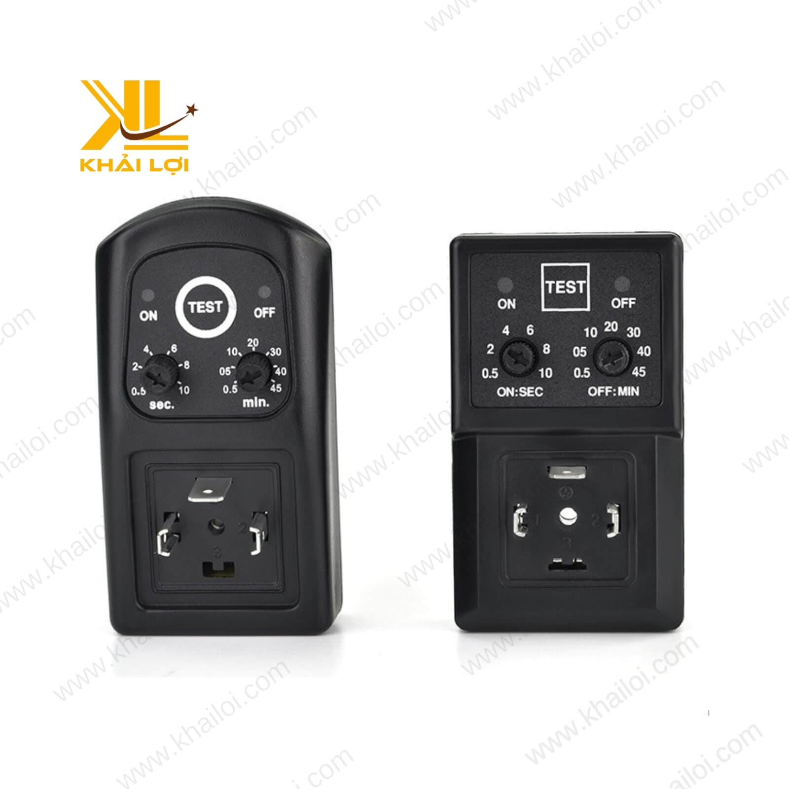 Hình ảnh đồng hồ timer STNC XY-720 với nút điều khiển.